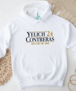 Yelichcontreras ’24 Contreras Vote For The Crew Long Sleeve T Shirt