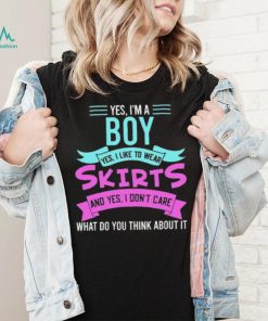 Yes, I’m A Boy Yes, I Like Wear Skirts Femboy Anime Japanese Shirt