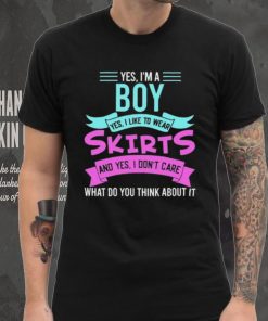 Yes, I’m A Boy Yes, I Like Wear Skirts Femboy Anime Japanese Shirt