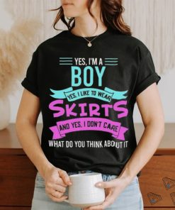 Yes, I’m A Boy Yes, I Like Wear Skirts Femboy Anime Japanese T shirt