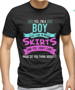 Yes, I’m A Boy Yes, I Like Wear Skirts Femboy Anime Japanese T shirt