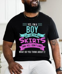 Yes, I’m A Boy Yes, I Like Wear Skirts Femboy Anime Japanese T shirt