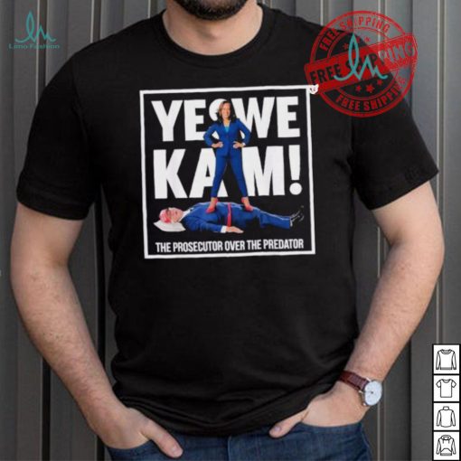 Yes we kam vote Kamala 2024 funny Kamala vs Trump t shirts