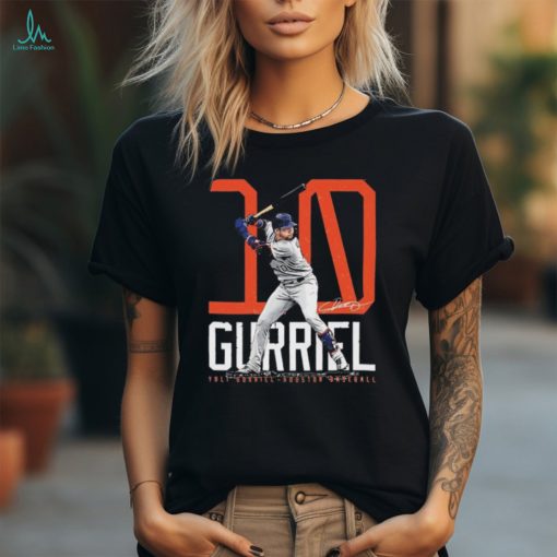 Yuli Gurriel Houston Astros baseball player number 10 signature shirt