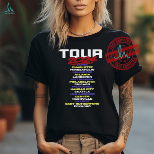 Zac Brown Band Tour 2024 T Shirts