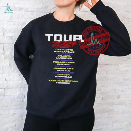 Zac Brown Band Tour 2024 T Shirts