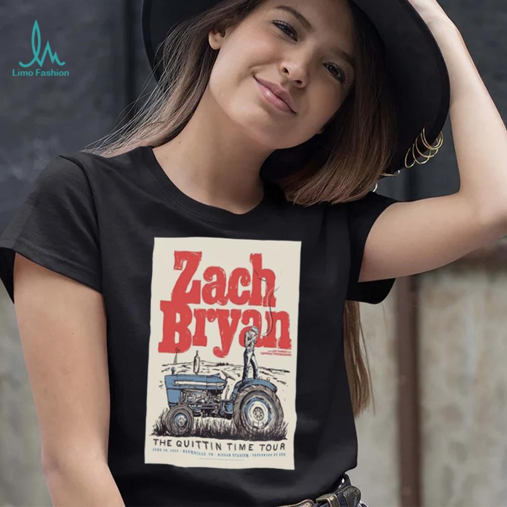 Zach Bryan Nissan Stadium Nashville TN June 29 2024 Poster shirt Zach Bryan Nissan Stadium Nashville TN June 29 2024 Poster shirt