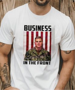 Zach Bryan business in the front shirt