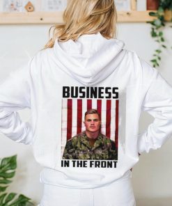 Zach Bryan business in the front shirt