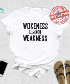 Zeek Arkham wear Wokeness breeds weakness 2024 shirt
