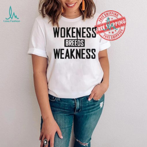 Zeek Arkham wear Wokeness breeds weakness 2024 shirt