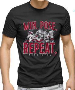 win pose repeat shirt