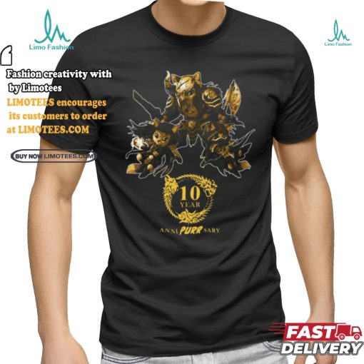 10 Year Anni Purr Sary 2024 Limited Shirt