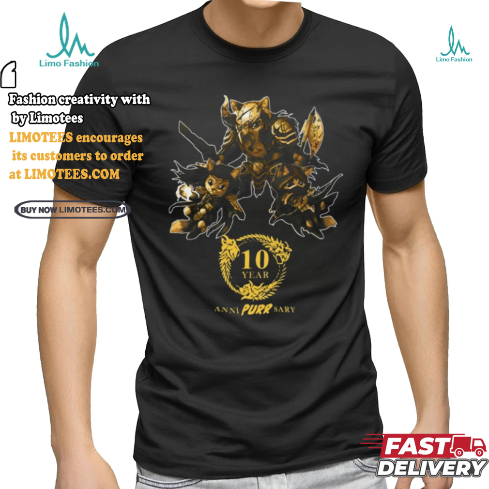 10 Year Anni Purr Sary 2024 Limited Shirt 10 Year Anni Purr Sary 2024 Limited Shirt