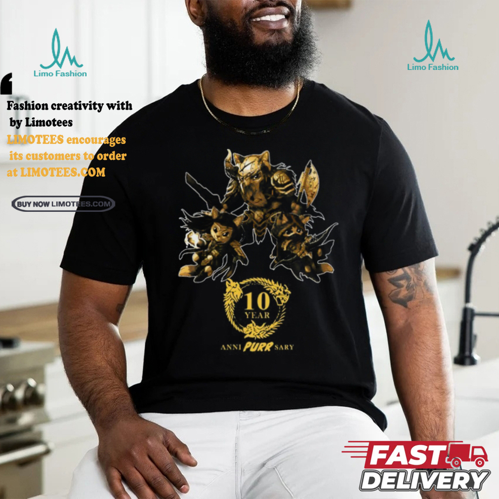 10 Year Anni Purr Sary 2024 Limited Shirt 10 Year Anni Purr Sary 2024 Limited Shirt
