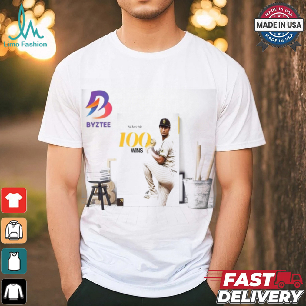 100 MLB Career Wins For Yu Darvish Home Decor Poster Shirt 100 MLB Career Wins For Yu Darvish Home Decor Poster Shirt