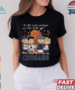 2024 BYU Cougars x Peanuts Snoopy Is The Most Wonderful Time Of The Year Shirt
