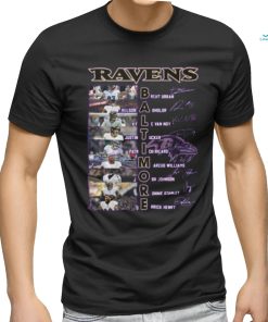 2024 Baltimore Ravens Team Signature Unisex T Shirt