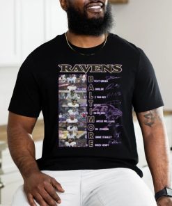 2024 Baltimore Ravens Team Signature Unisex T Shirt