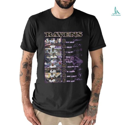 2024 Baltimore Ravens Team Signature Unisex T Shirt