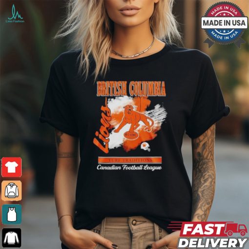 2024 Bc Lions Turf Traditions Canadian Football League Shirt