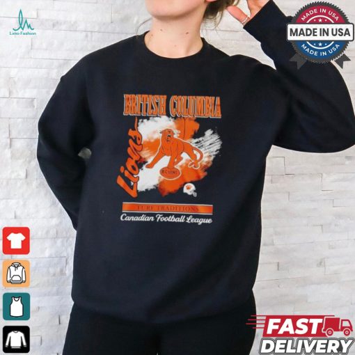 2024 Bc Lions Turf Traditions Canadian Football League Shirt