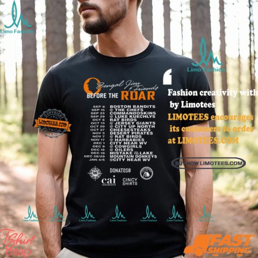 2024 Bengal Jim Before the Roar Tour Shirt