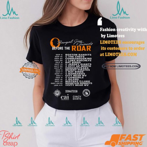 2024 Bengal Jim Before the Roar Tour Shirt