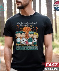 2024 Coastal Carolina Chanticleers x Peanuts Snoopy Is The Most Wonderful Time Of The Year Shirt