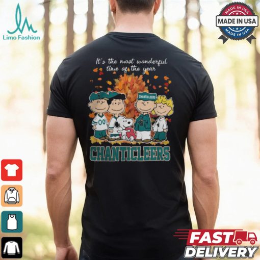 2024 Coastal Carolina Chanticleers x Peanuts Snoopy Is The Most Wonderful Time Of The Year Shirt