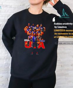 2024 Olympic Team USA Men’s Basketball Team graphic shirt
