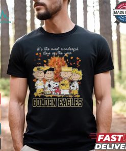 2024 Southern Miss Golden Eagles x Peanuts Snoopy Is The Most Wonderful Time Of The Year Shirt