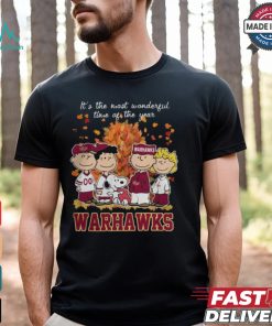 2024 ULM Warhawks x Peanuts Snoopy Is The Most Wonderful Time Of The Year Shirt