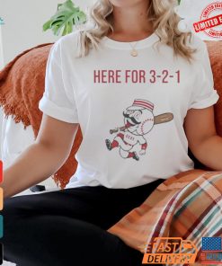 3 2 1 Tuesdays Here For It Cincinnati Reds Baseball T Shirt