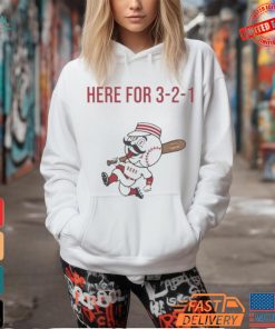 3 2 1 Tuesdays Here For It Cincinnati Reds Baseball T Shirt