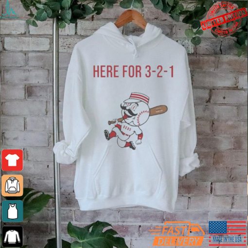 3 2 1 Tuesdays Here For It Cincinnati Reds Baseball T Shirt