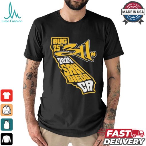 311 At San Diego CA August 25 2024 Tour T shirts
