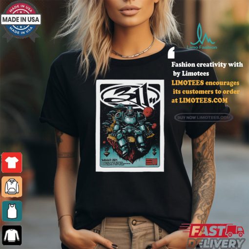 311 Band Red Hat Amphitheater Raleigh North Carolina August 10 2024 Poster shirt