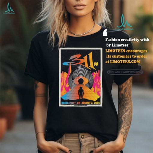 311 Hartford HealthCare Amphitheater Bridgeport CT Aug 3 2024 Poster shirt