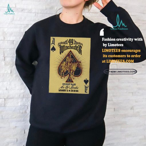 49 Winchester In Sacramento, CA On August 3 2024 Tour Poster shirt