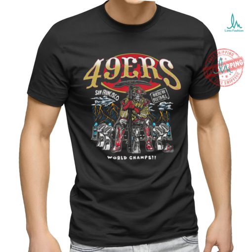 49ers sanfrancisco world champs shirt