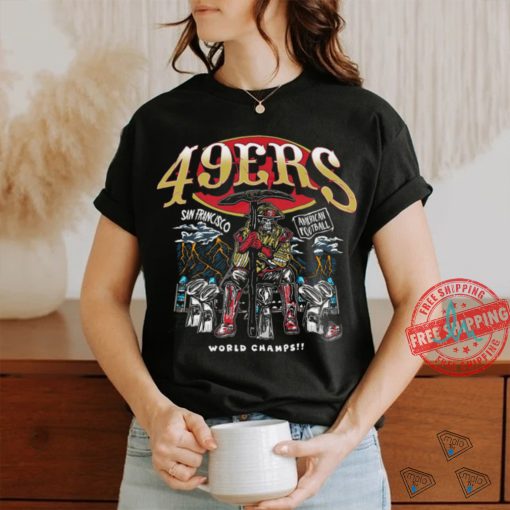 49ers sanfrancisco world champs shirt