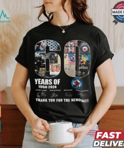 60 Years Of 1964 2024 The Who Thank You For The Memories T Shirt