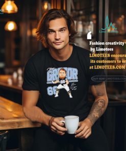 68 Max Gregor 2024 Football Cartoon Signature Shirt