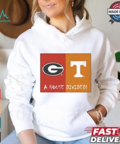 A House Divided Tennessee Volunteers Vs Georgia Bulldogs Shirt