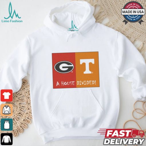 A House Divided Tennessee Volunteers Vs Georgia Bulldogs Shirt