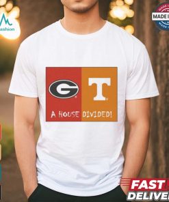 A House Divided Tennessee Volunteers Vs Georgia Bulldogs Shirt