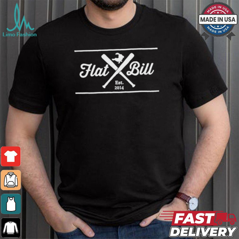 A.J. & Big Justice Flat Bill Est 2014 T Shirt A.J. & Big Justice Flat Bill Est 2014 T Shirt