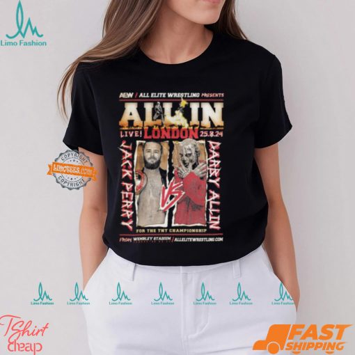 AEW ALL IN 2024 Matchup Jack Perry vs Darby Allin Shirt