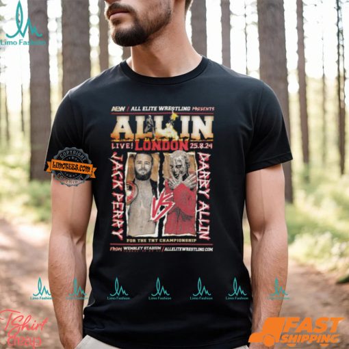 AEW ALL IN 2024 Matchup Jack Perry vs Darby Allin Shirt